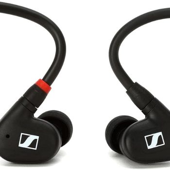 Sennheiser IE 100 Pro Wired in?Ear Monitors | Black | Precision Dynamic Drivers | Detachable Cable | 20 Hz?18 kHz FR | Ideal for Musicians, Live Monitoring, Studio Recording & On?Stage Performances