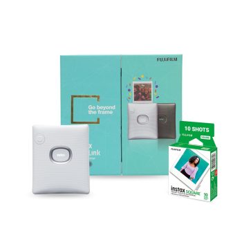 Fujifilm Instax Square Link Goodness Box – Ash White