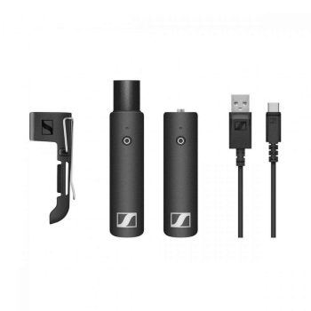 Sennheiser XSW-D Presentation Base Set. compatible with Lapel or Headworn Microphone, works on 2.4 GHz, 75m range (250ft), Up to 5 hours battery life