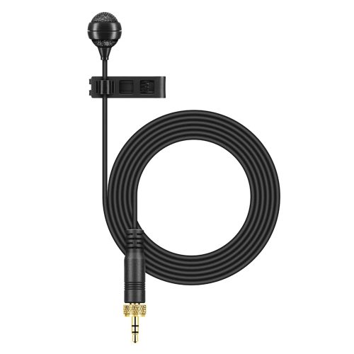 Sennheiser ME?4 Cardioid Lavalier Microphone | High Speech Accuracy | Directional Pickup | 50Hz?18kHz | 130dB SPL | Ideal for Interviews, Presentations, Broadcast, and Live Audio Recording