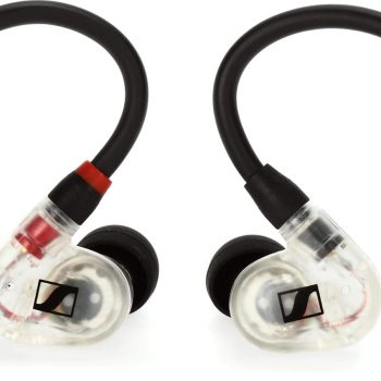 Sennheiser IE 100 Pro Wired in?Ear Monitors | Clear | Precision Dynamic Drivers | Detachable Cable | 20 Hz?18 kHz FR | Ideal for Musicians, Live Monitoring, Studio Recording & On?Stage Performances