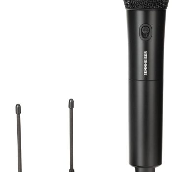 Sennheiser EW?DP?835?Set (Q1?6) Wireless Microphone System?|?Handheld Dynamic Cardioid Mic with Smart Notifications | True Diversity Receiver | Ideal for Live Performances, Interviews, and Filmmaking