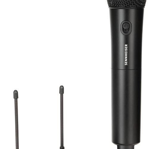 Sennheiser EW?DP?835?Set (Q1?6) Wireless Microphone System?|?Handheld Dynamic Cardioid Mic with Smart Notifications | True Diversity Receiver | Ideal for Live Performances, Interviews, and Filmmaking