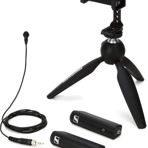 Sennheiser XSW-D Lavalier Set Wireless Microphone System | Omnidirectional ME2-II Lavalier Mic | One-Touch Ease of Use | 75m Range | Ideal for Interviews, Filmmaking & Mobile Content Creation