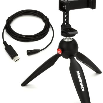 Sennheiser Professional Audio XS lav USB-C Mobile Kit Omnidirectional lavalier microphone (Black). Ideal For For USB-C Mobiles/Computers. For Content creators | Youtube | Vlogging | Home Videos