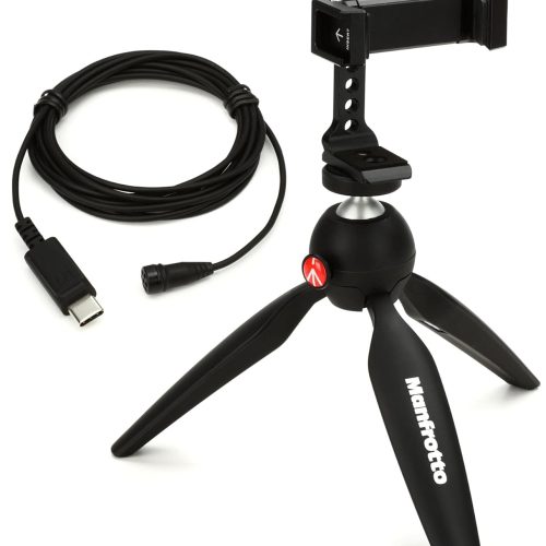 Sennheiser Professional Audio XS lav USB-C Mobile Kit Omnidirectional lavalier microphone (Black). Ideal For For USB-C Mobiles/Computers. For Content creators | Youtube | Vlogging | Home Videos