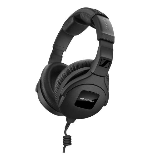 Sennheiser HD 300 PRO Monitoring Headphones | Closed-Back | High Passive Noise Isolation | Detachable Cable | Ideal for Studio Recording, Mixing, Live Sound & Broadcast Applications