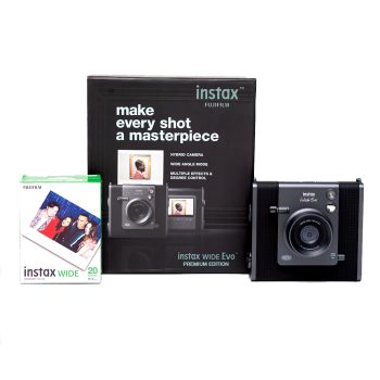 Fujifilm Instax Wide Evo Premium Edition Combo Box with 20 Shots Wide Films