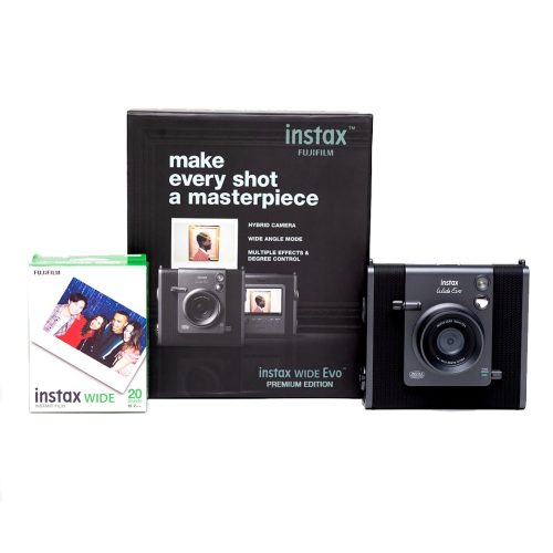 Fujifilm Instax Wide Evo Premium Edition Combo Box with 20 Shots Wide Films