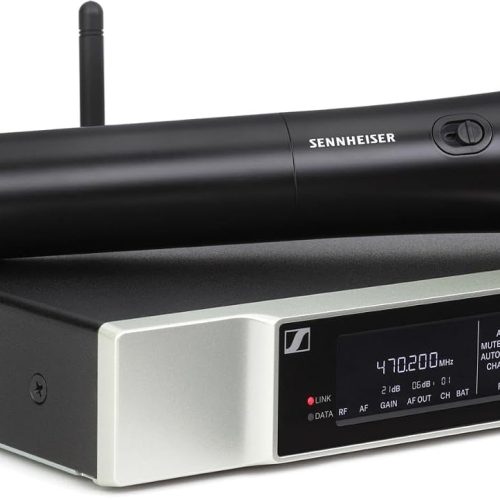 Sennheiser EW-D 835-S Dynamic Handheld Microphone Set, Black, XLR Connectivity