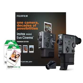 Fujifilm instax mini Evo Cinema? Premium Edition with 20 Shots of instax mini Instant Film