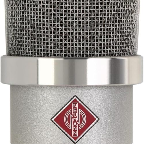 SENNHEISER Neumann TLM 102 Large-Diaphragm Cardioid Condenser Microphone with Shock Mount XLR | Nickel | Ultra-Low Self Noise | Ideal for Studio Vocals,Voiceovers,Instruments & Broadcast Applications