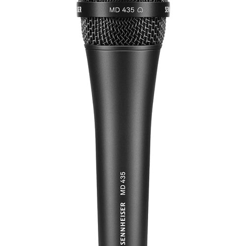 Sennheiser MD 435 Dynamic Vocal Microphone | Lightweight Handheld Mic with Metal Housing | High Rejection Supercardioid Pattern | Ideal for Live Vocals, Broadcast, Touring & Stage Performances