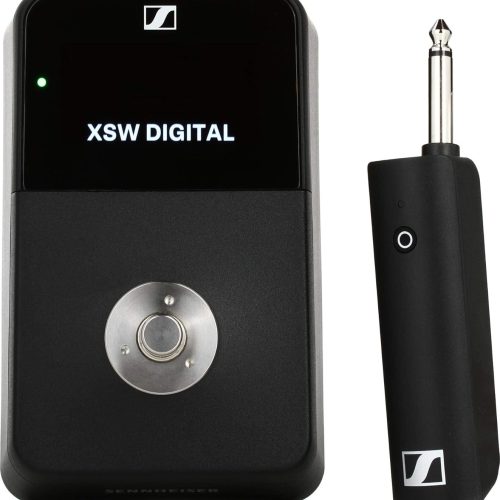 Sennheiser XSW-D PEDALBOARD Set Elegant Solution Allows You to Play Guitar wirelessly and Still use a pedalboard 75m Range (250ft) in Optimal Conditions, Up to 5 Hours Battery Life (508486)