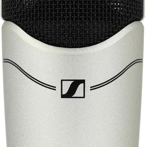 Sennheiser MK?8 Multi-Pattern Large Diaphragm Studio Condenser Microphone | 5 Switchable Polar Patterns | Low-Cut Filter | Ideal for Studio Vocals, Instruments, Podcasting & Broadcasting