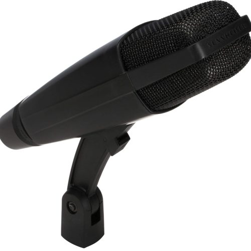 Sennheiser MD 421-II Dynamic Cardioid Microphone | 5-Position Bass Roll-Off | High SPL Handling | Feedback Rejection | Ideal for Drums, Guitar Amps, Vocals, Broadcast & Studio Recording