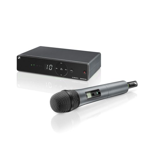 Sennheiser Wireless Vocal Mic XSW 1-835-C Ideal for Speech, classroom, Conference application | 120feet Range & upto 10 channels