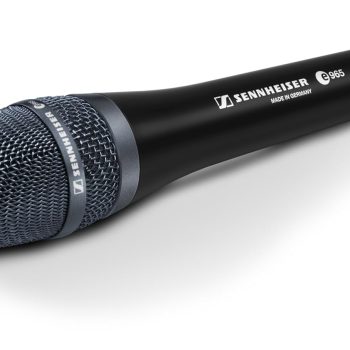 Sennheiser e965 Vocal Condenser Microphone, Switch between gentle cardioid and more directional super-cardioid polar patterns. Stellar 40Hz?20 kHz response.