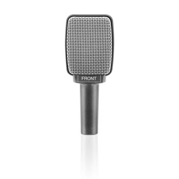 Sennheiser E 609 Silver Dynamic Supercardioid Instrument Microphone | Front-Address Capsule | Rugged Design | High SPL Handling | Ideal for Guitar Amp, Brass, Percussion, Live Sound & Studio Recording