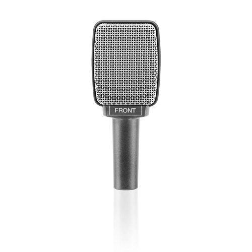Sennheiser E 609 Silver Dynamic Supercardioid Instrument Microphone | Front-Address Capsule | Rugged Design | High SPL Handling | Ideal for Guitar Amp, Brass, Percussion, Live Sound & Studio Recording