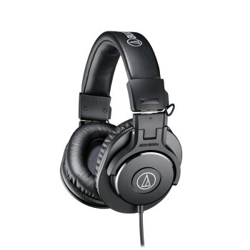 Audio-Technica ATH-M30x Professional Studio Monitor Headphones, Black
