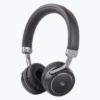 ZEBRONICS Zeb-Duke 2 Wireless Headphone that Comes with 40mm Drivers and has Dual Pairing Function and has 32 hrs. of Playback time.(Black)